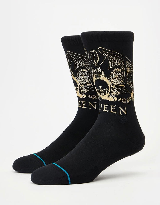 Stance x Queen Golden Crew Socks - Black