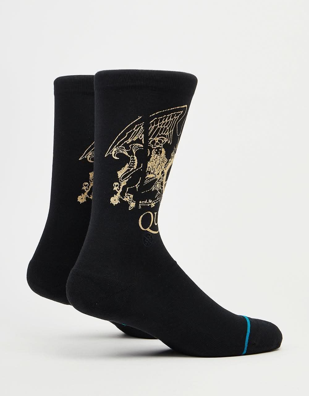 Stance x Queen Golden Crew Socks - Black