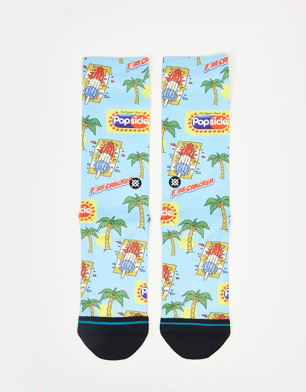 Chaussettes Stance x Ice Cream Icons Pops Crew Crew - Bleu Clair