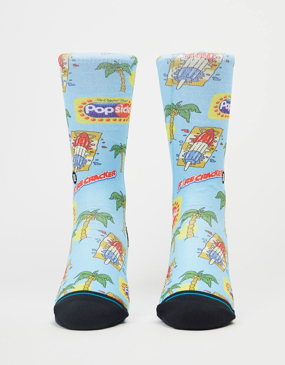 Chaussettes Stance x Ice Cream Icons Pops Crew Crew - Bleu Clair