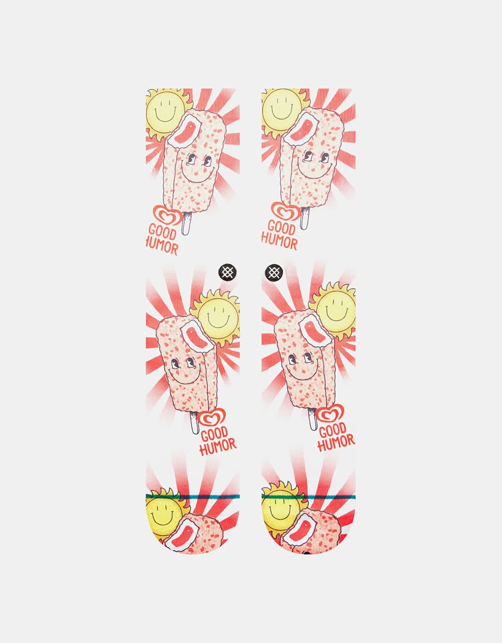 Calzini Stance x Ice Cream Icons Good Humor Crew - Rosa