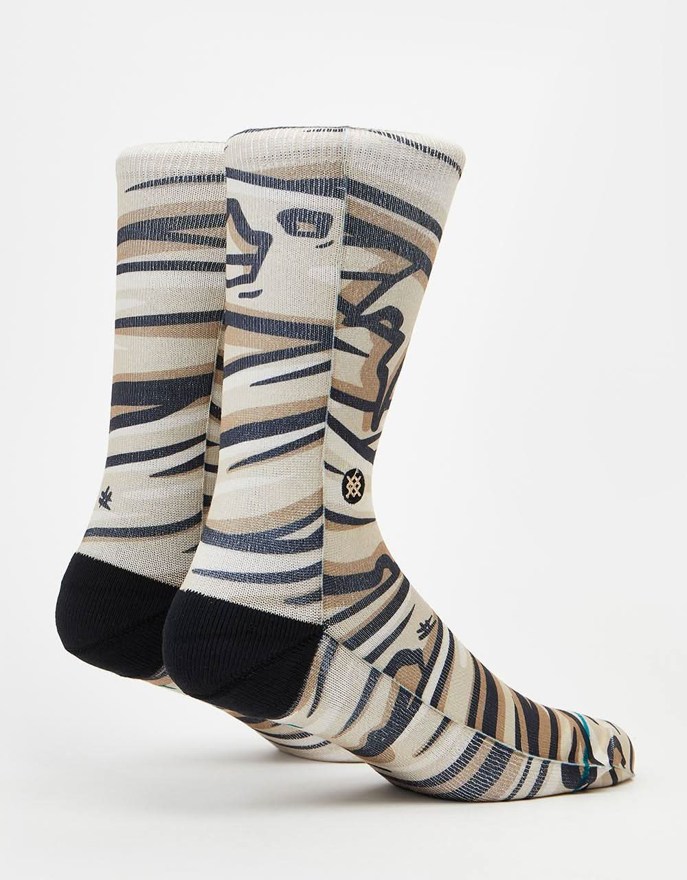 Stance x Blue The Great Mummy T Crew Socks - Tan