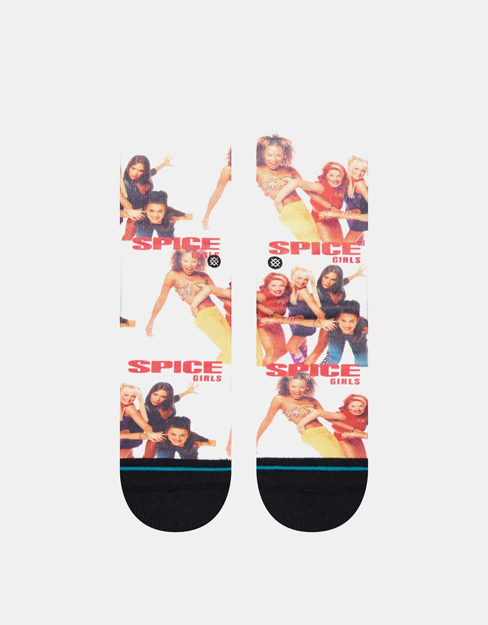 Calcetines Stance x Spice Girls Friendship Never Ends - Blanco