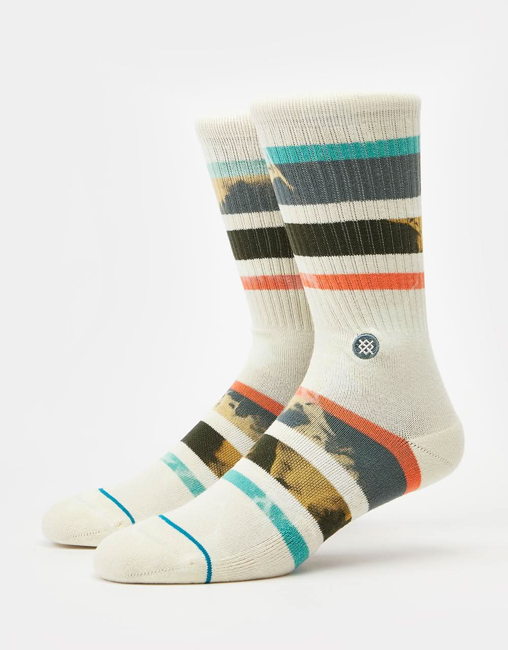 Calcetines Stance Brong Crew INFIKNIT® - Blanco vintage