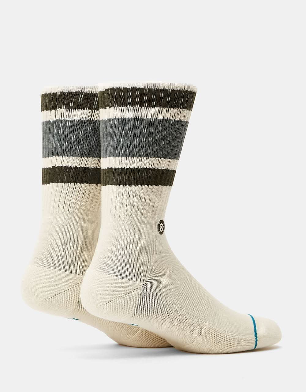 Stance Boyd St Crew INFIKNIT® Socks - Vintage White