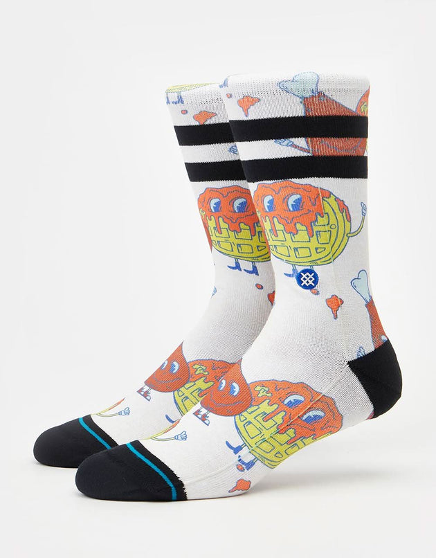 Stance Bock Bock Crew Socks - White