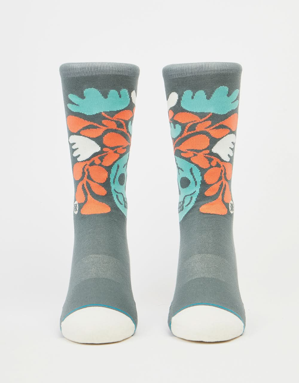 Stance Skelly Nelly Crew Socks - Teal