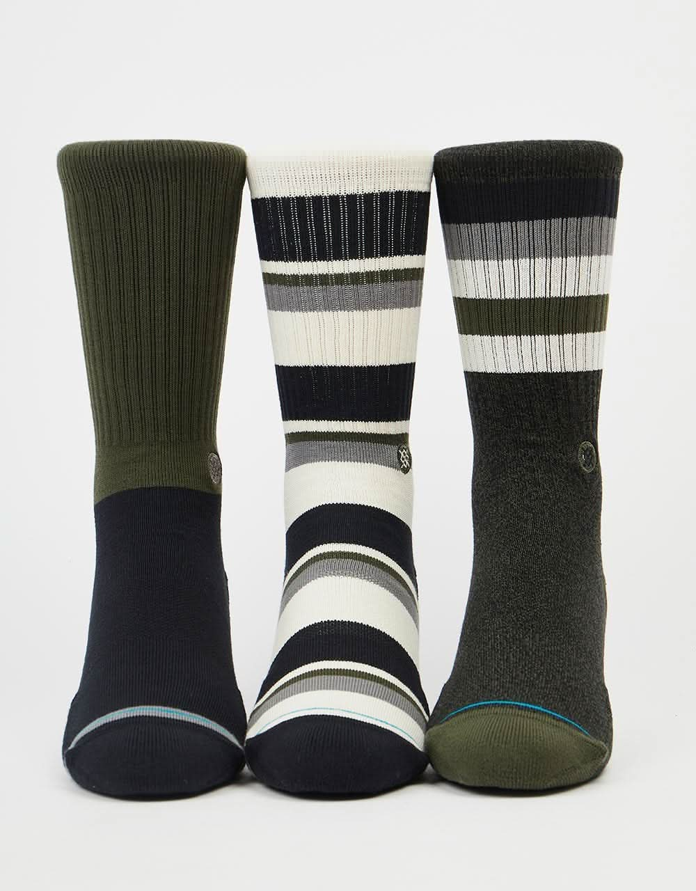 Stance Coldwolf 3 Pack Crew Socks - Multi