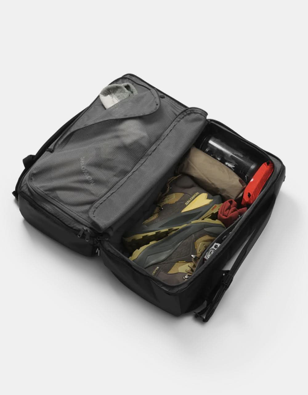 Db Roamer Pro 50L Split Duffel Bag - Black Out