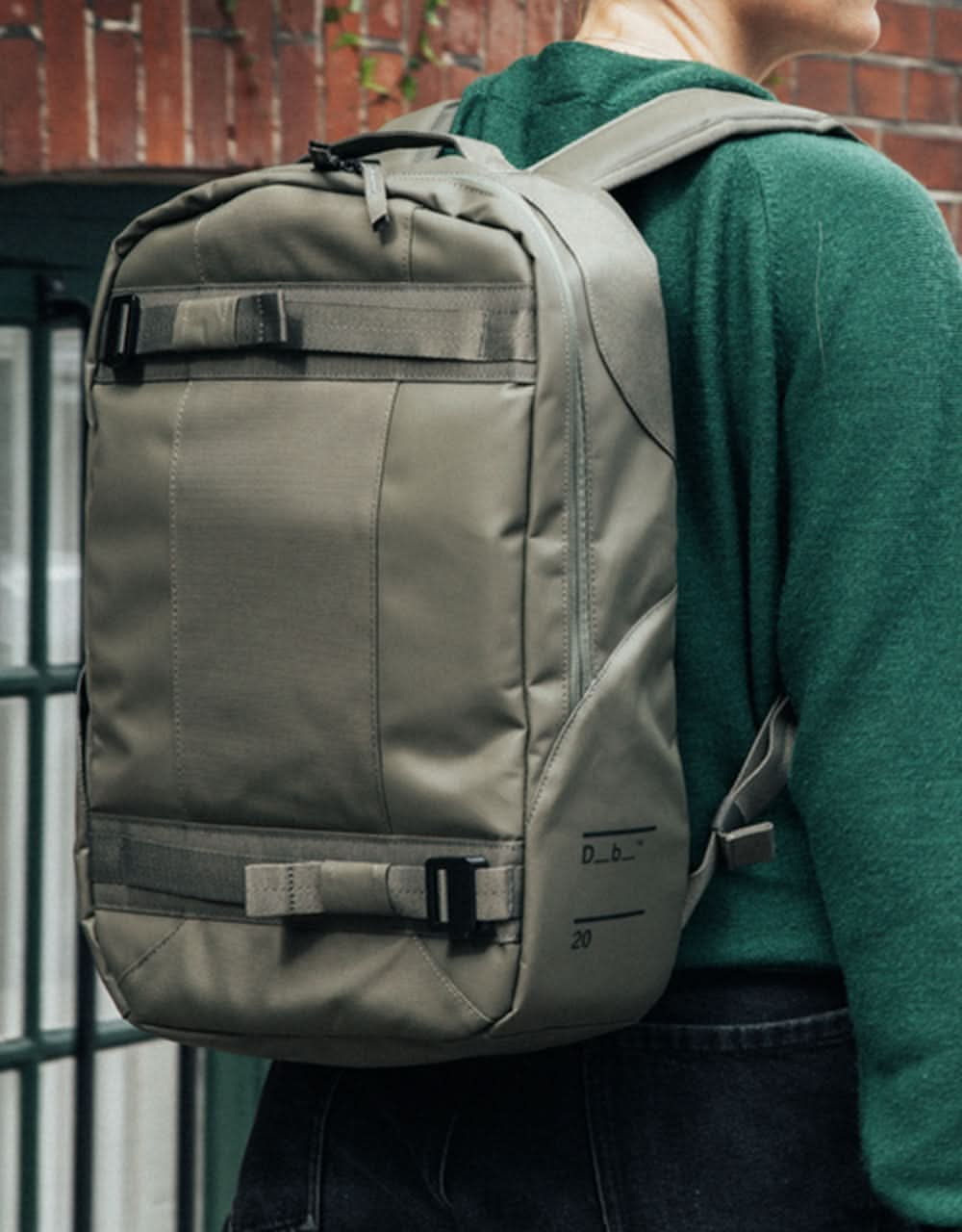 Db Skateboarding 20L Daypack - Moss Green