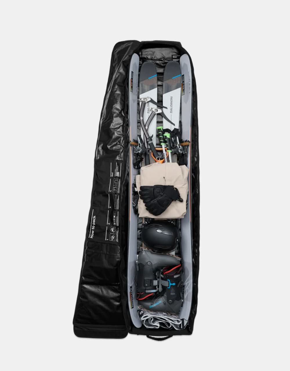 Db Pro Snow Roller Bag - Black Out