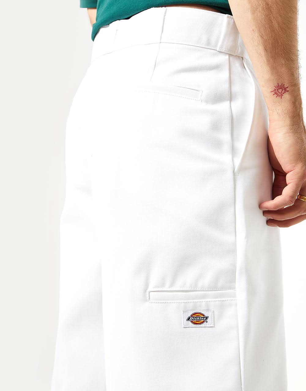 Dickies 13" Multi Pocket Recycled Work Short - White