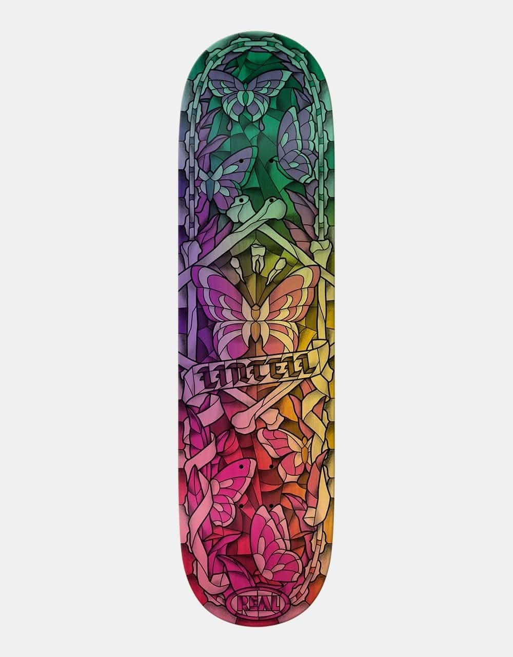 Real Lintell Chromatic Cathedral Skateboard Deck - 8.38"