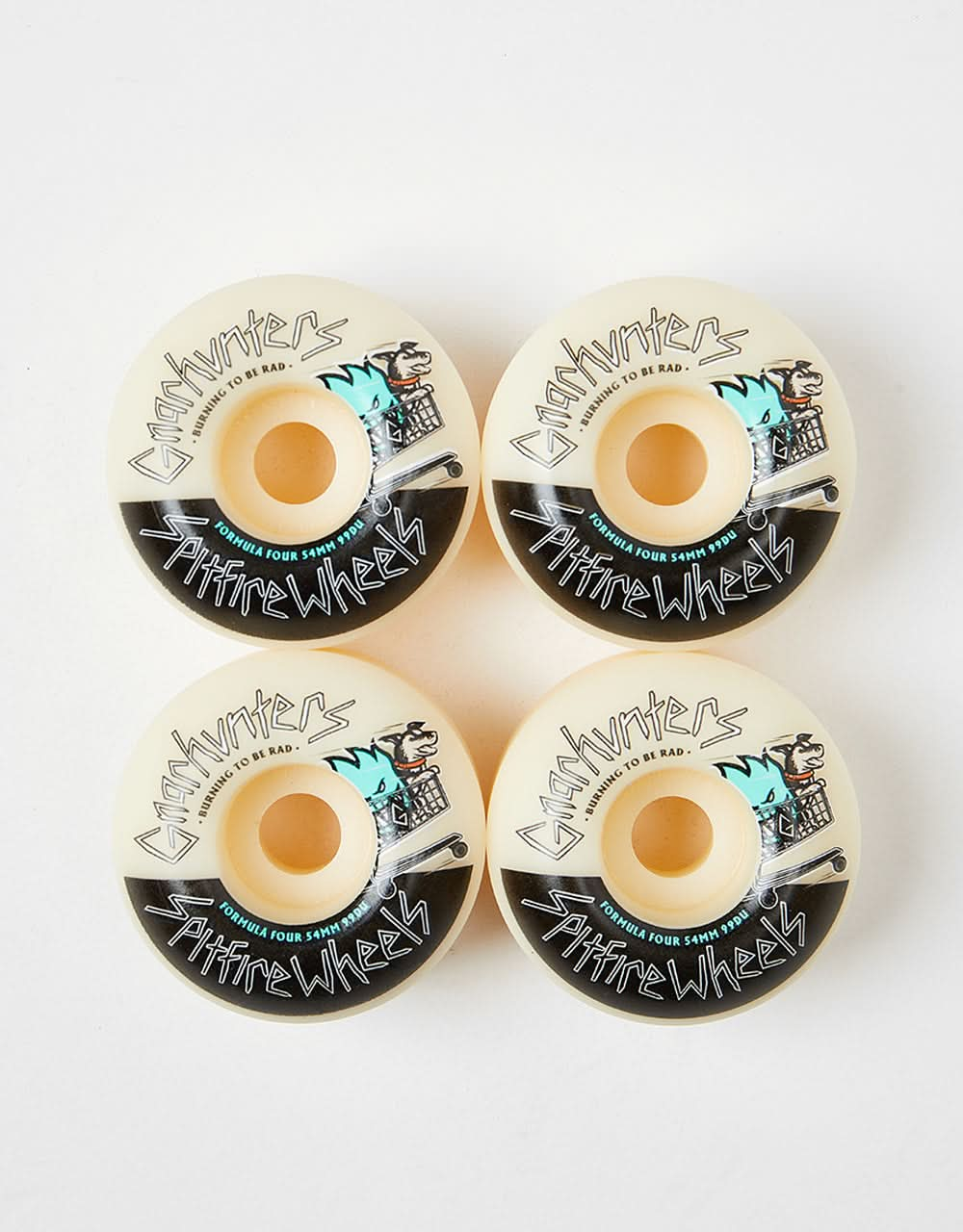 Spitfire x Gnarhunters Classic Formula Four 99d Skateboard Wheels - 54mm