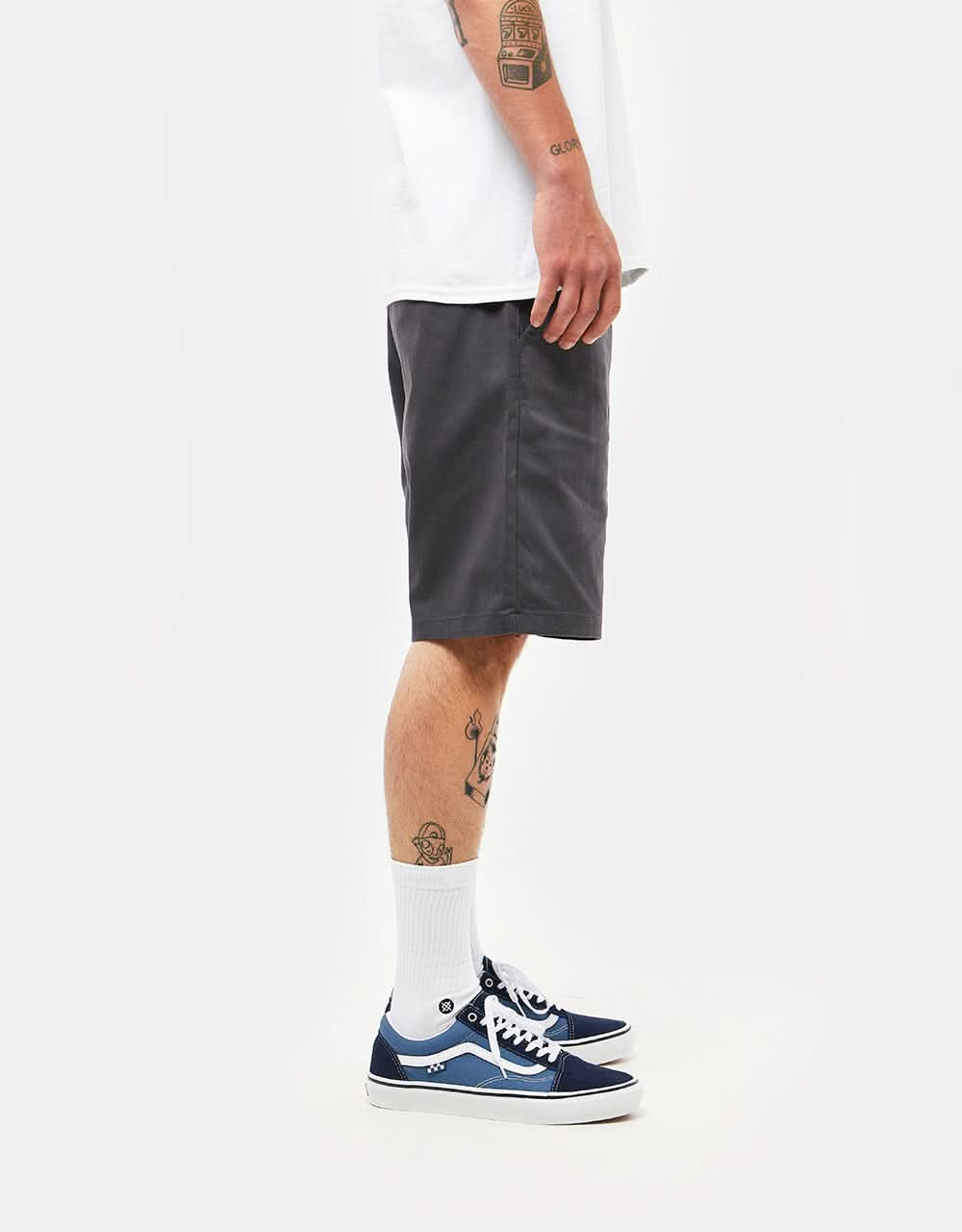 Vans Authentic Relaxed Chino Short - Asphalt