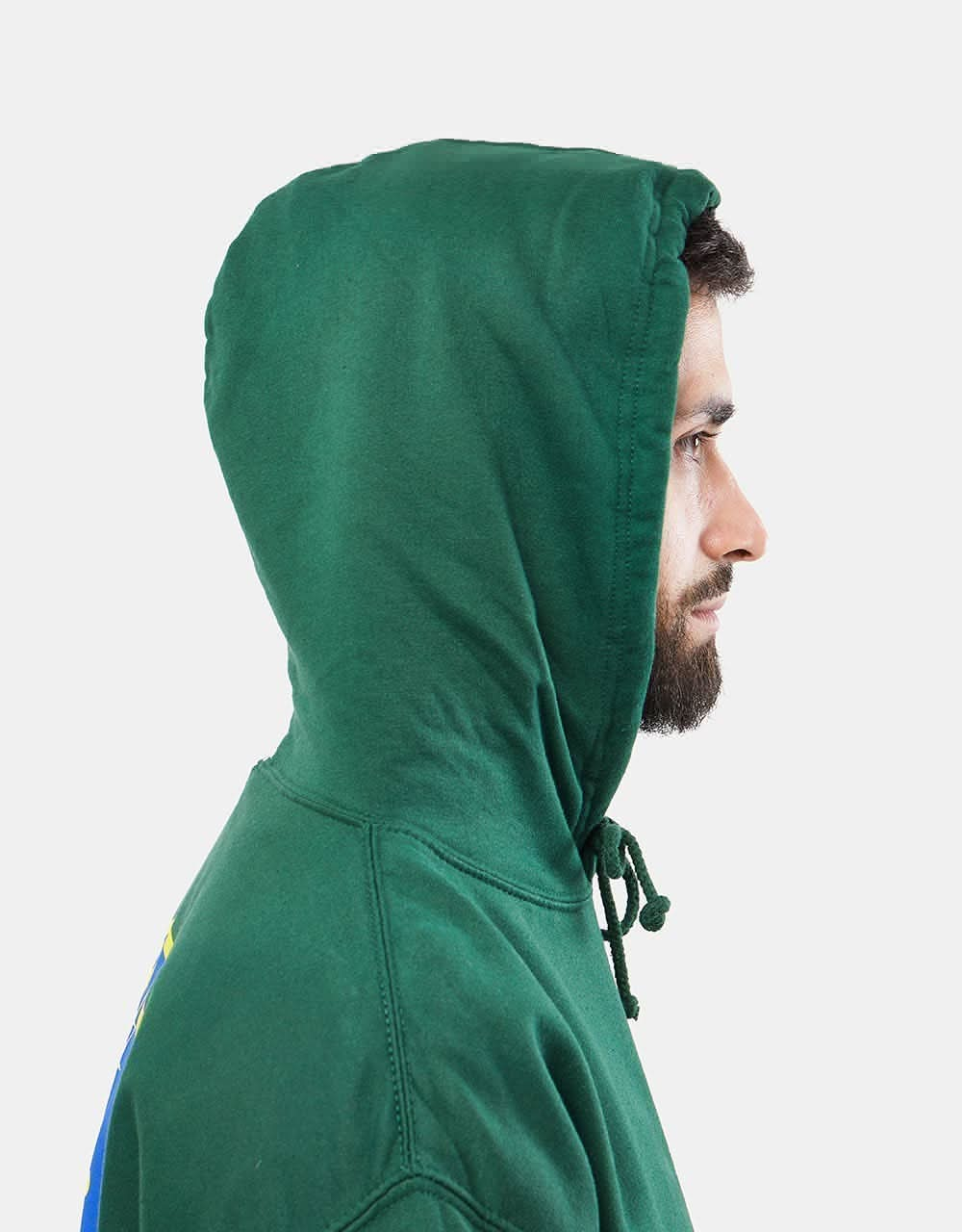 Route One Fruit One Pullover Hoodie - Bottle Green