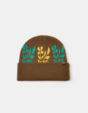 HUF Blossom Beanie - Coffee