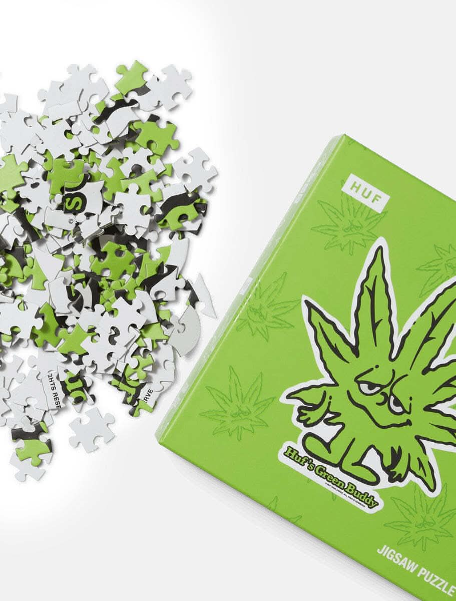 HUF Green Buddy Jigsaw Puzzle - HUF Green