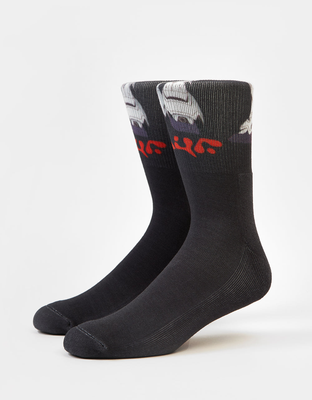 Chaussettes HUF x Gundam Wing Sandrock Crew - Noir