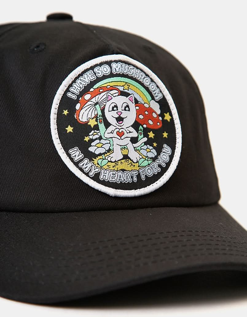 RIPNDIP So Mushroom Snapback Cap  - Black