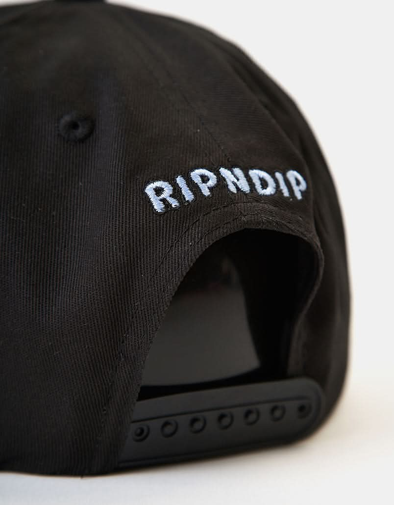 RIPNDIP So Mushroom Snapback Cap  - Black