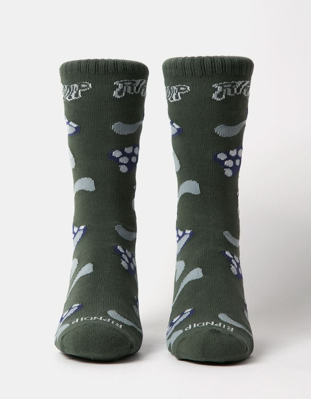 RIPNDIP Euphoria Socks  - Alpine Green