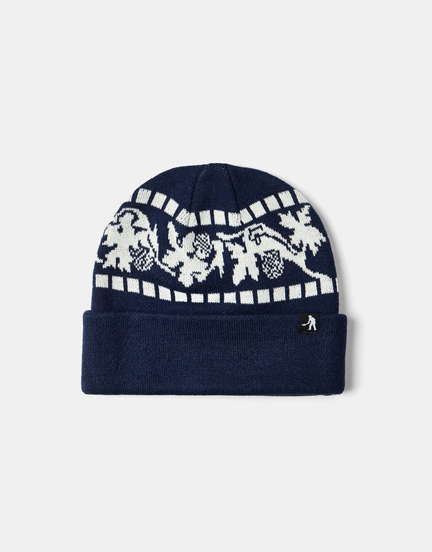 Pass Port Vine Beanie - Navy / White