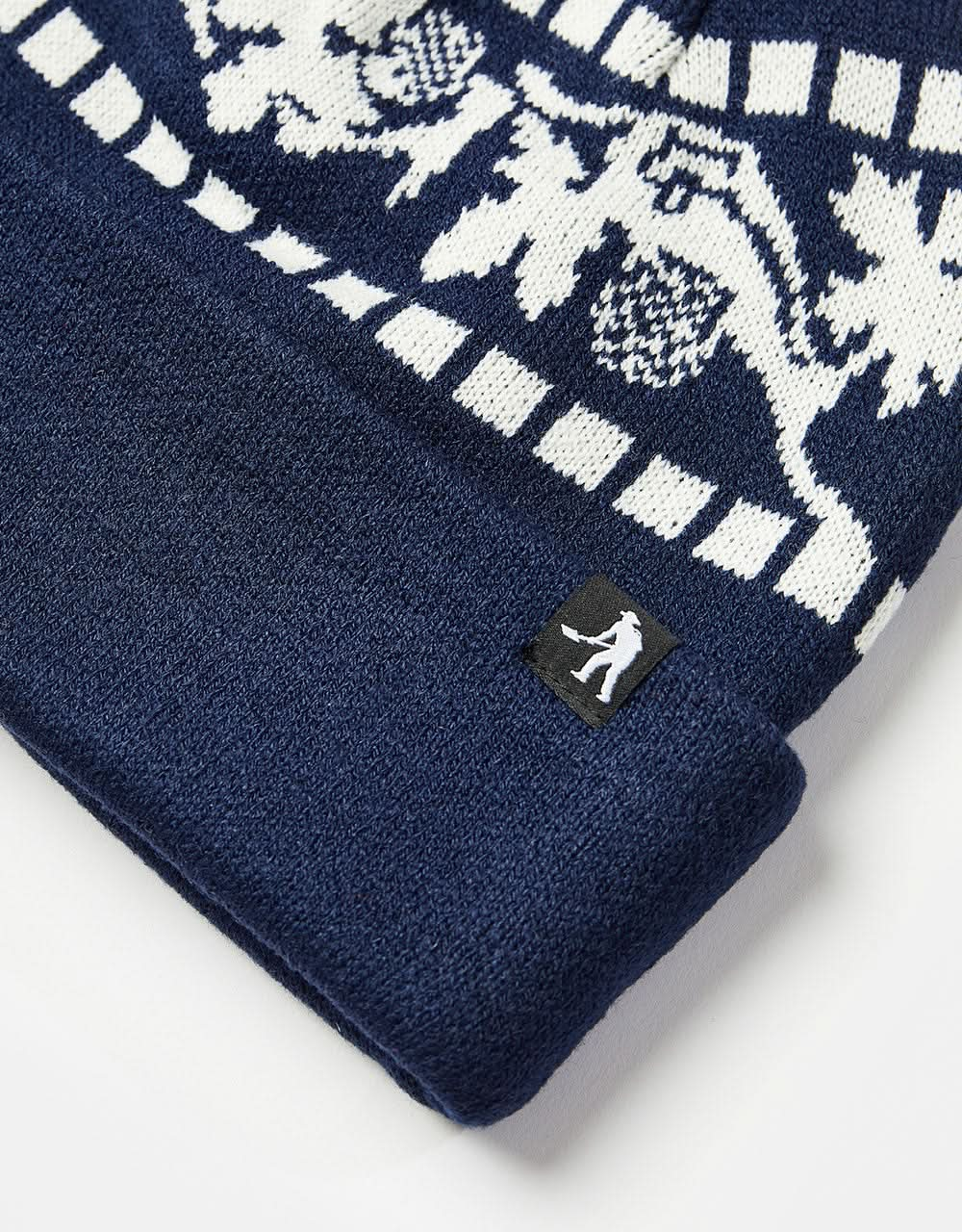 Pass Port Vine Beanie - Navy / White