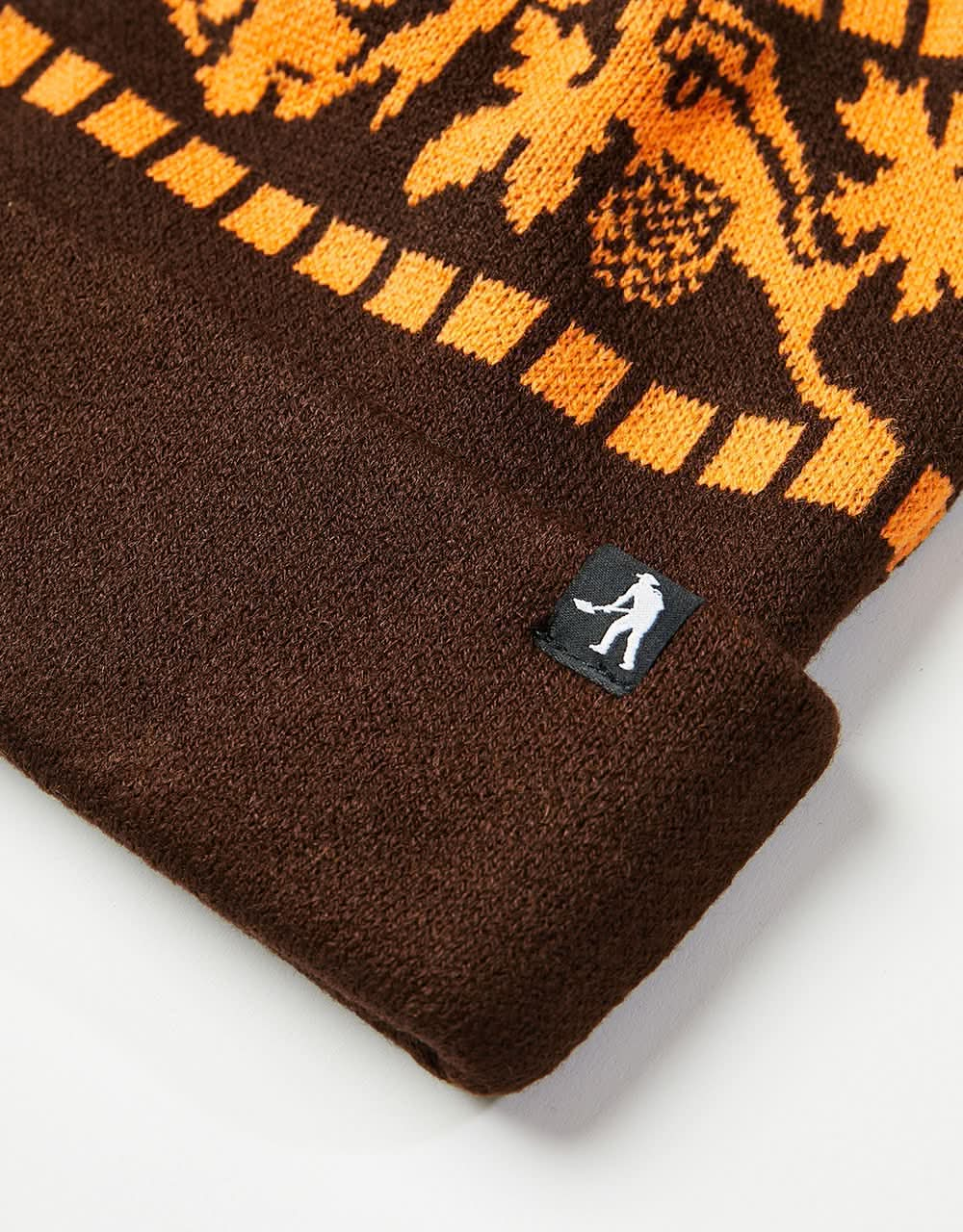 Pass Port Vine Beanie - Brown / Orange