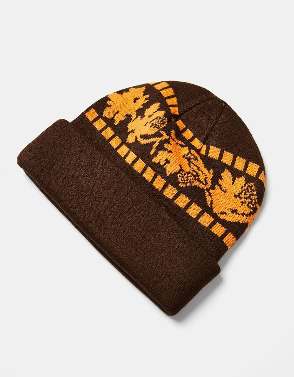 Pass Port Vine Beanie - Brown / Orange