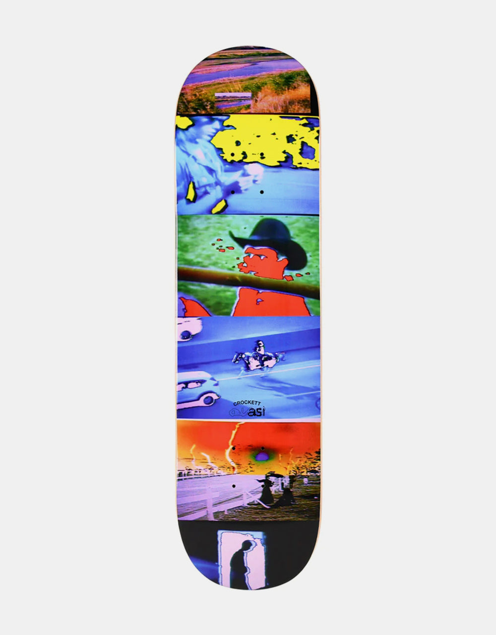 Quasi Crockett 'Saloon' Skateboard Deck - 8.25