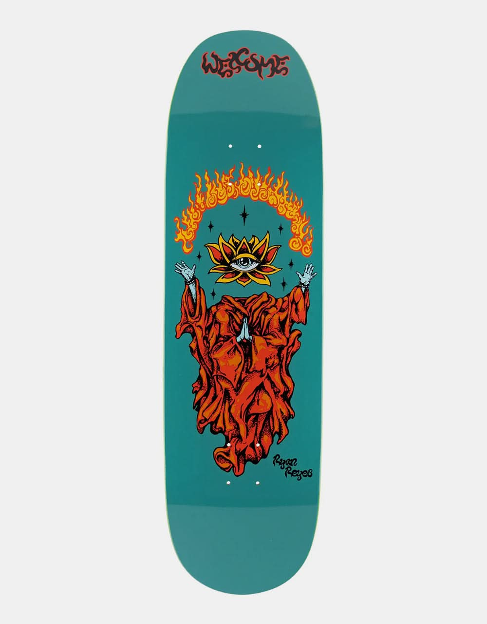 Diamo il benvenuto a Reyes Rebirth sulla tavola da skateboard Baculus 2 - 9"