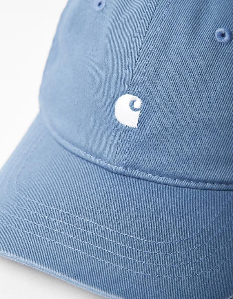 Carhartt WIP Madison Logo Cap - Vancouver Blue/White