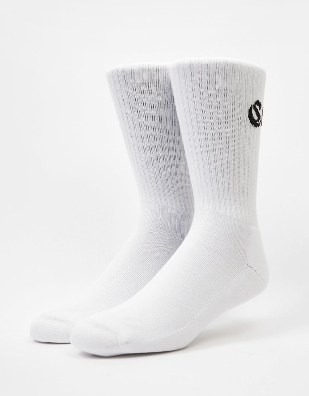 Carhartt WIP Onyx Crew Socks - White/Black