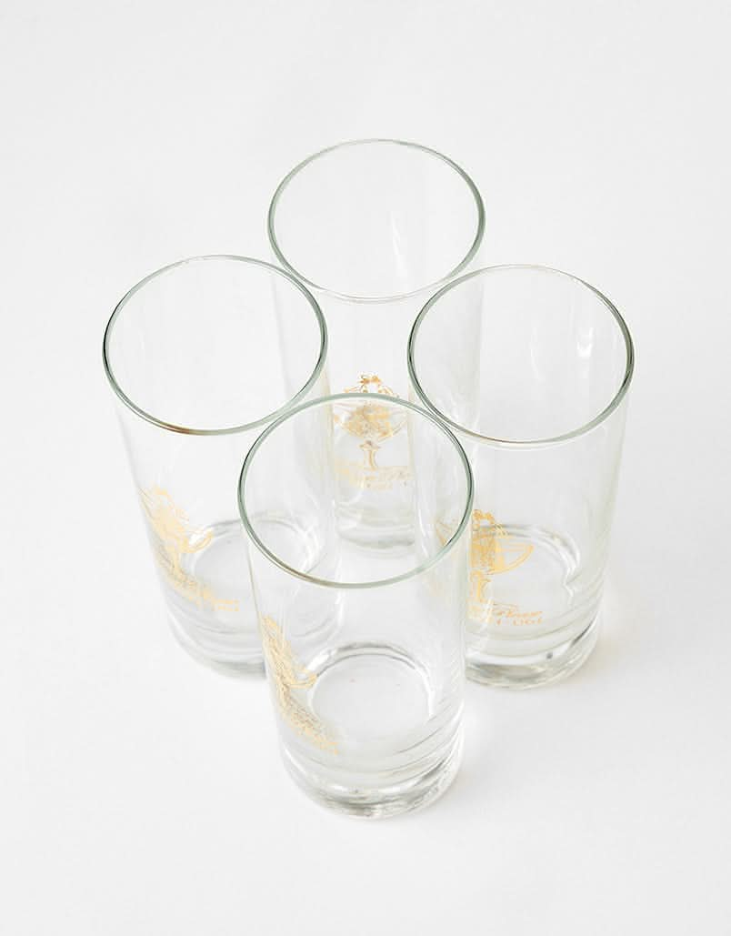 Carhartt WIP Carhartt Please Glass Set - Clear / Gold