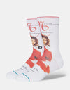 Stance x Mariah Carey Make My Wish Come True Crew Socks - White