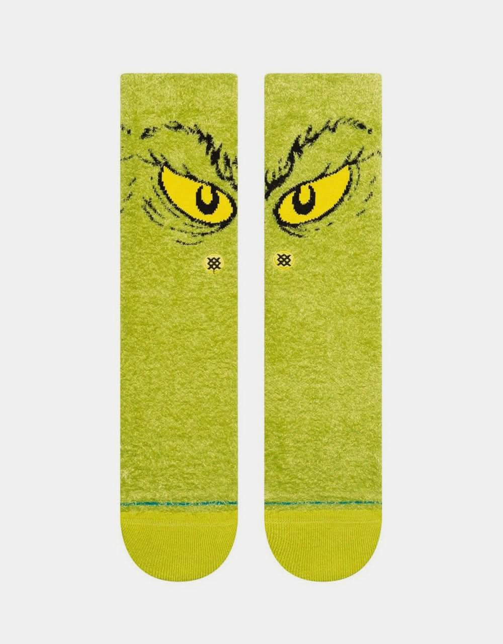 Stance x The Grinch Da Da Dagrinch Crew Socks  - Green