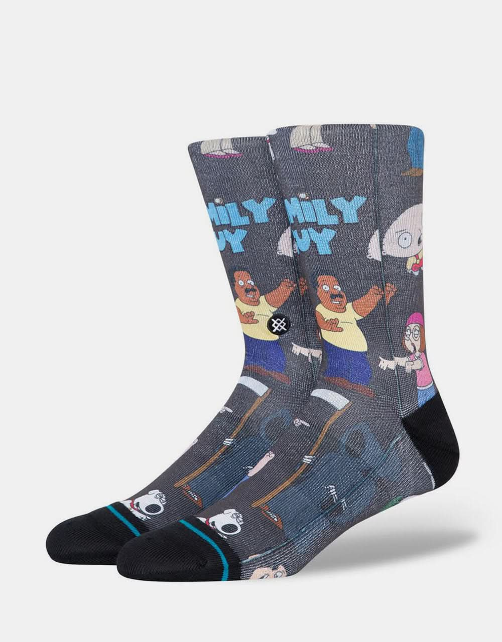 Chaussettes Stance x Family Guy Crew - Noir