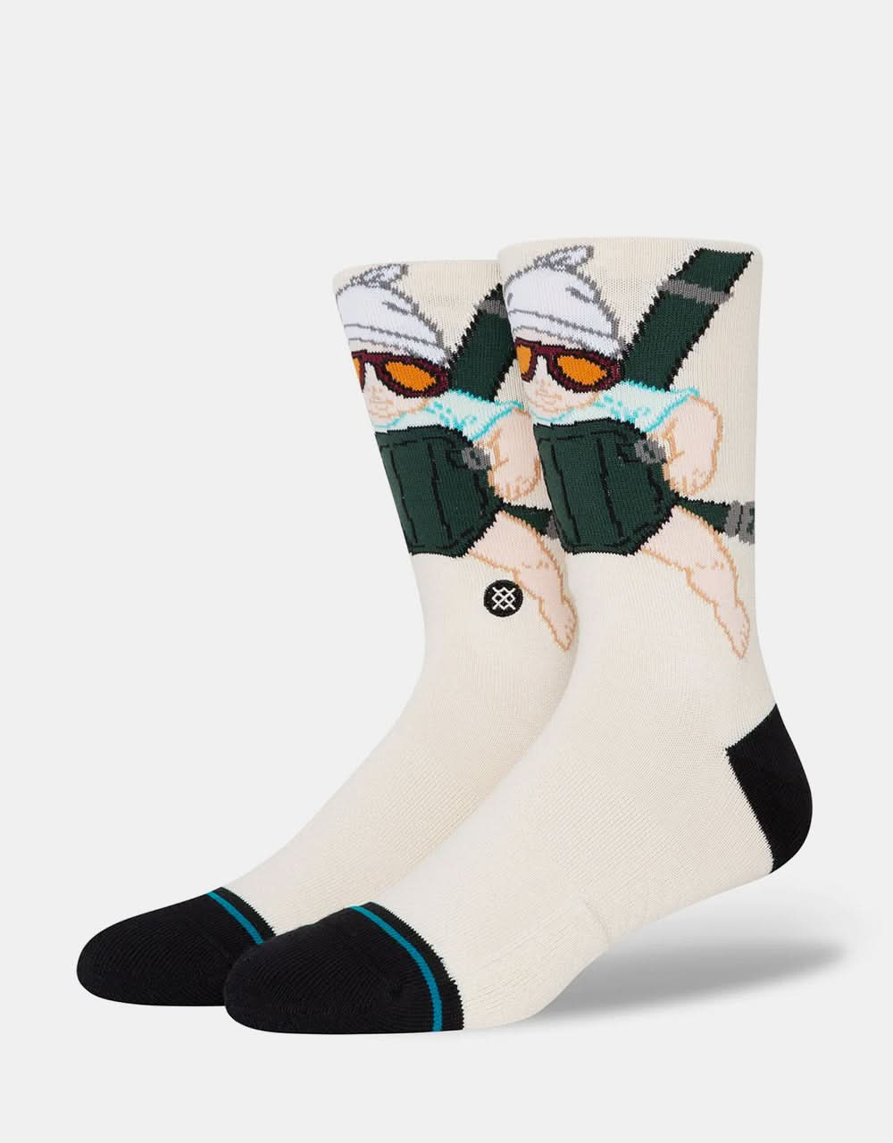 Stance x The Hangover Carlos Crew Socken – Offwhite