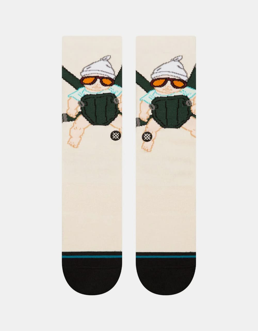 Calcetines Stance x The Hangover Carlos Crew - Blanco roto