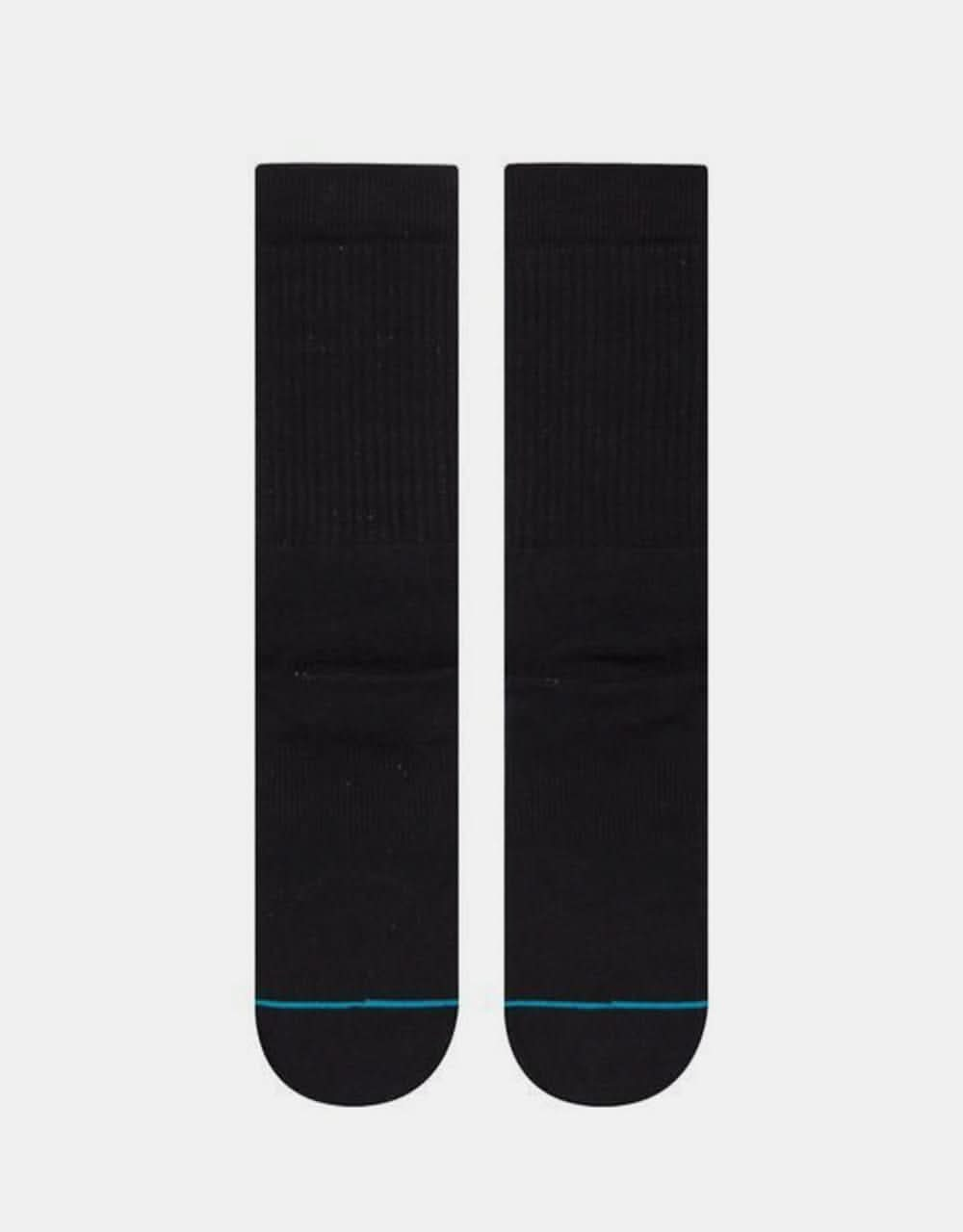 Stance Bonez Crew Socks  - Black