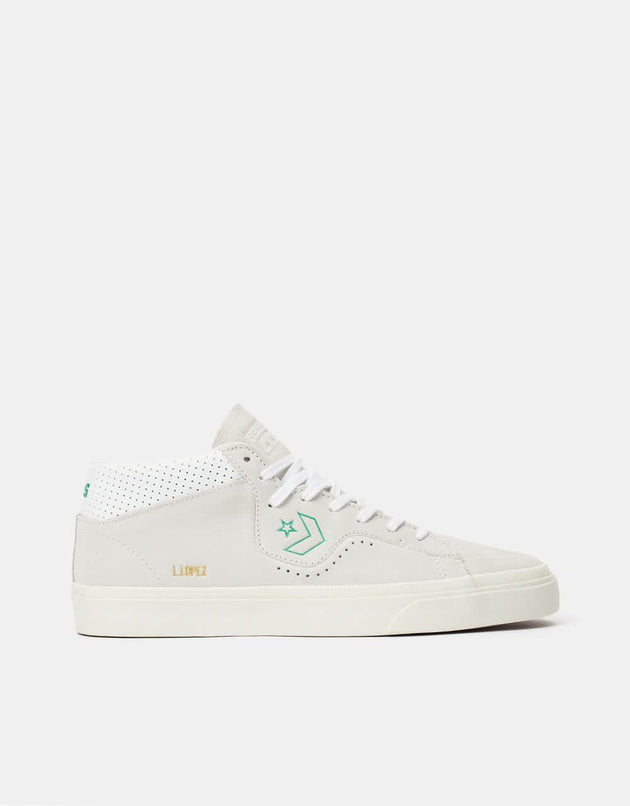 Converse Louie Lopez Pro Mid zapatos de skate - Gris vaporoso/Blanco/Garza