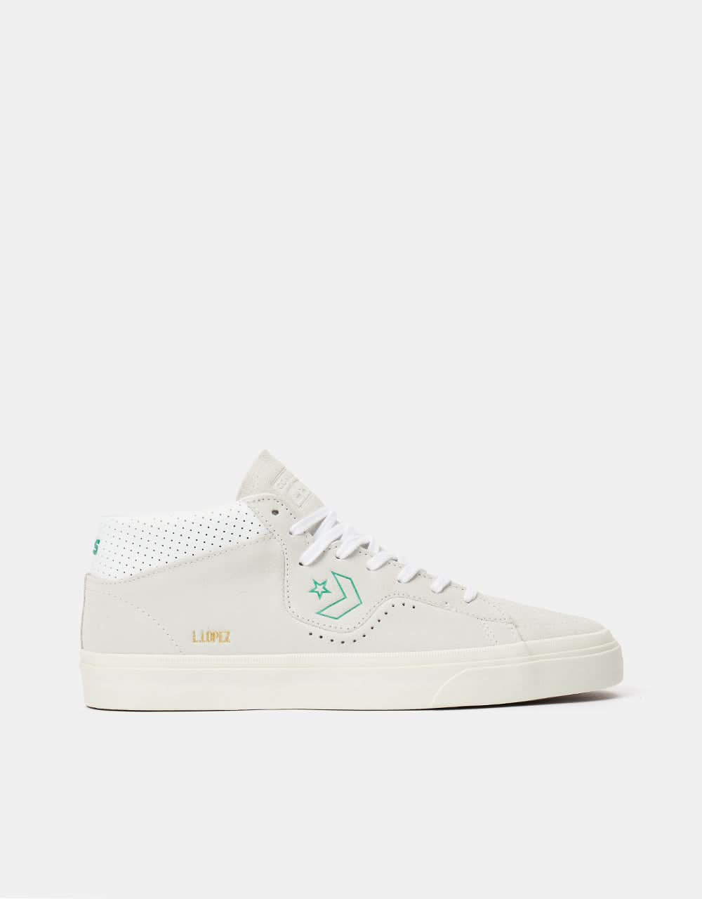 Converse Louie Lopez Pro Mid Skateschuhe – Vaporous Grey/White/Egret