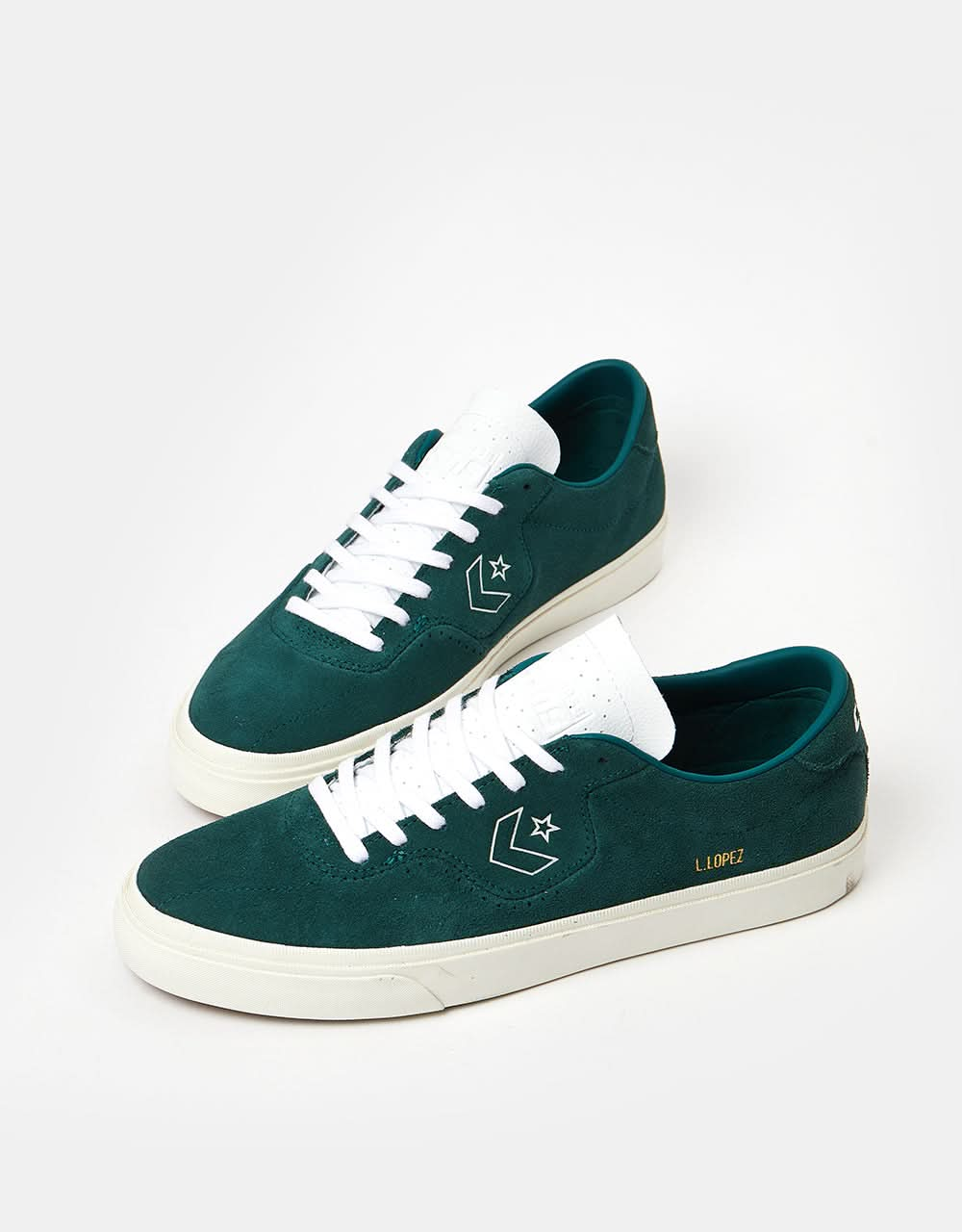 Converse Louie Lopez Pro Skateschuhe – Drachenschuppe/Weiß/Reiher