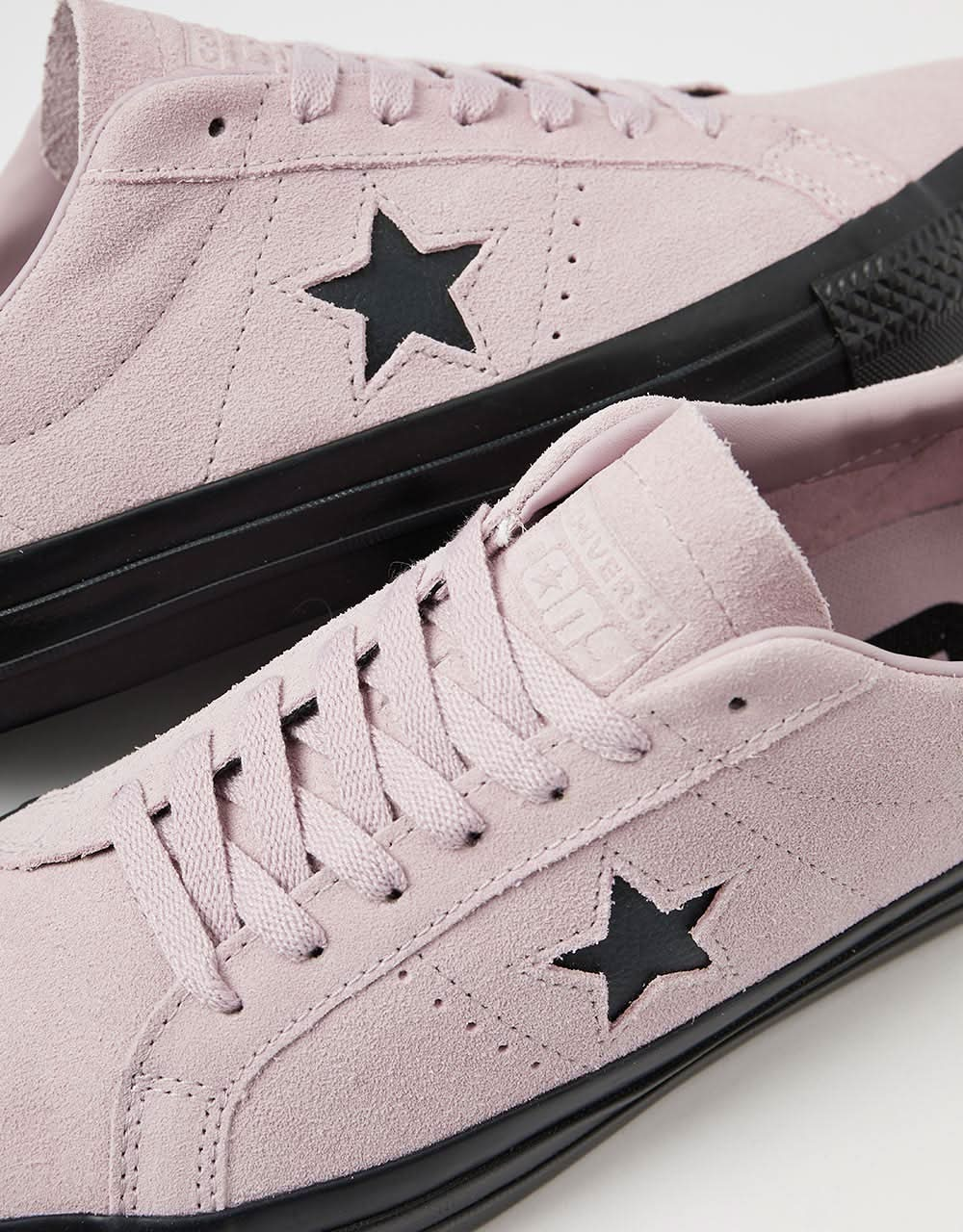 Converse One Star Pro Classic Gamuza Zapatos de skate - Violeta Fantasma/Violeta Fantasma