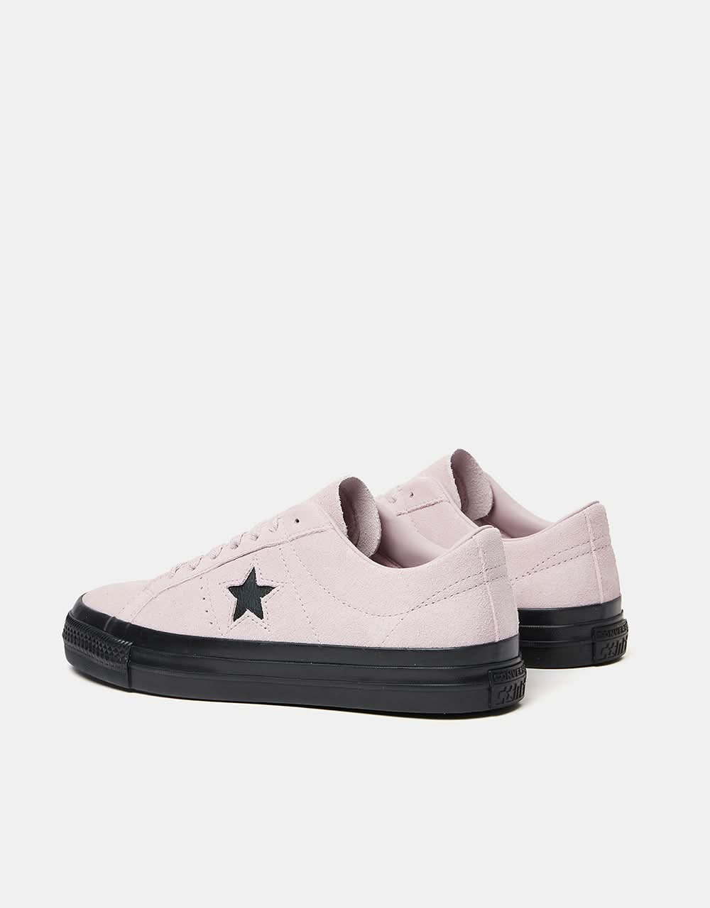 Converse One Star Pro Classic Gamuza Zapatos de skate - Violeta Fantasma/Violeta Fantasma