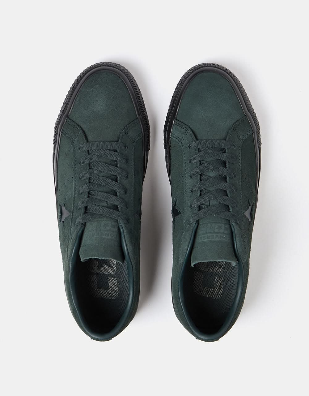 Scarpe da skate Converse One Star Pro Classic in pelle scamosciata - Secret Pines/Nero/Nero