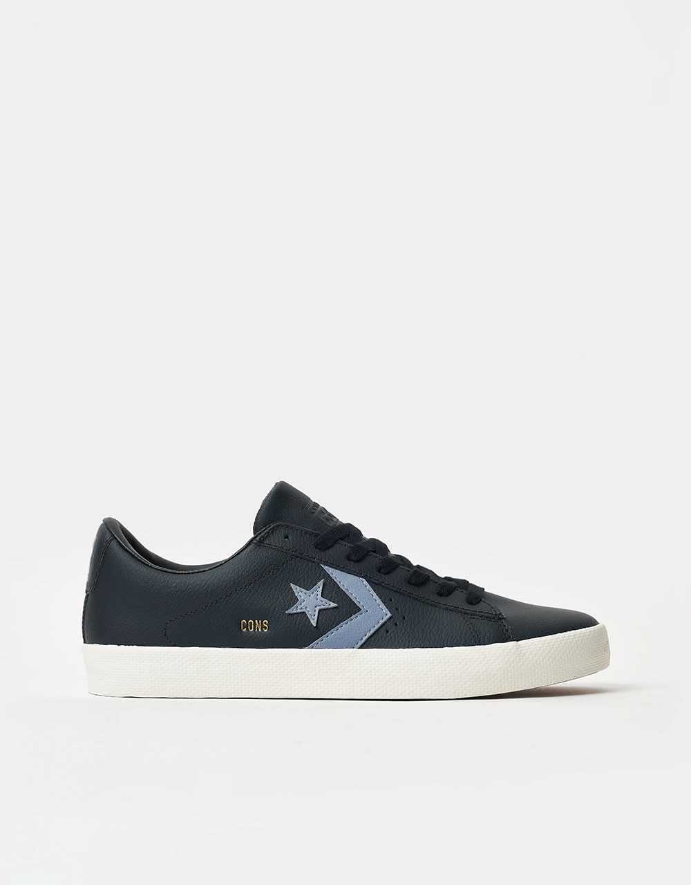 Converse PL Vulc Pro Zapatos de skate - Negro/Gris lunar/Garza