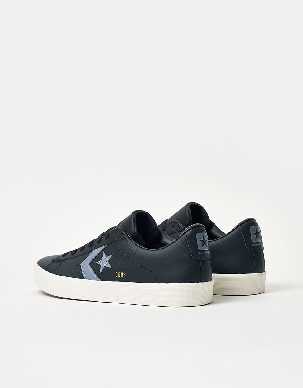 Converse PL Vulc Pro Skateschuhe – Schwarz/Lunar Grey/Egret