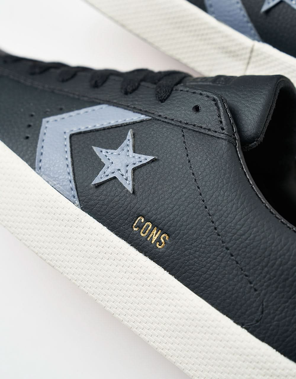 Converse PL Vulc Pro Skateschuhe – Schwarz/Lunar Grey/Egret